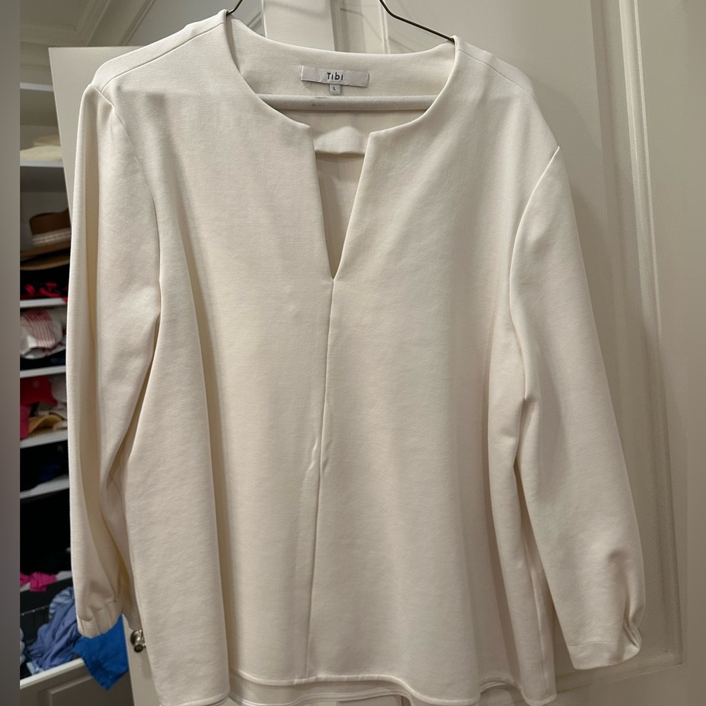 Tibi Ivory Top L